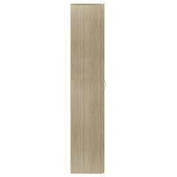 Produktbild för Skoskåp sonoma-ek 80x35,5x180 cm konstruerat trä