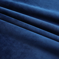 Produktbild för Mörkläggningsgardiner 2 st med krokar sammet mörkblå 140x245 cm