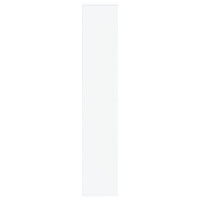 Produktbild för Skoskåp vit 54x34x183 cm konstruerat trä