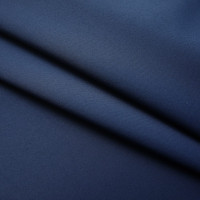 Produktbild för Mörkläggningsgardiner med krokar 2 st blå 140x225 cm