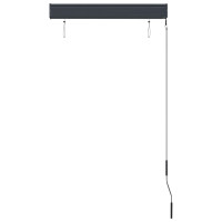 Produktbild för Rullgardin utomhus 80x250 cm gul och blå