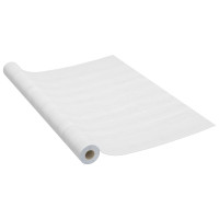 Produktbild för Dörrfolie 2 st vitt trä 210x90 cm PVC
