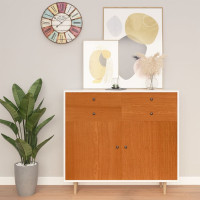 Produktbild för Dekorplast ljus ek 500x90 cm PVC