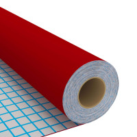Produktbild för Dekorplast röd 500x90 cm PVC
