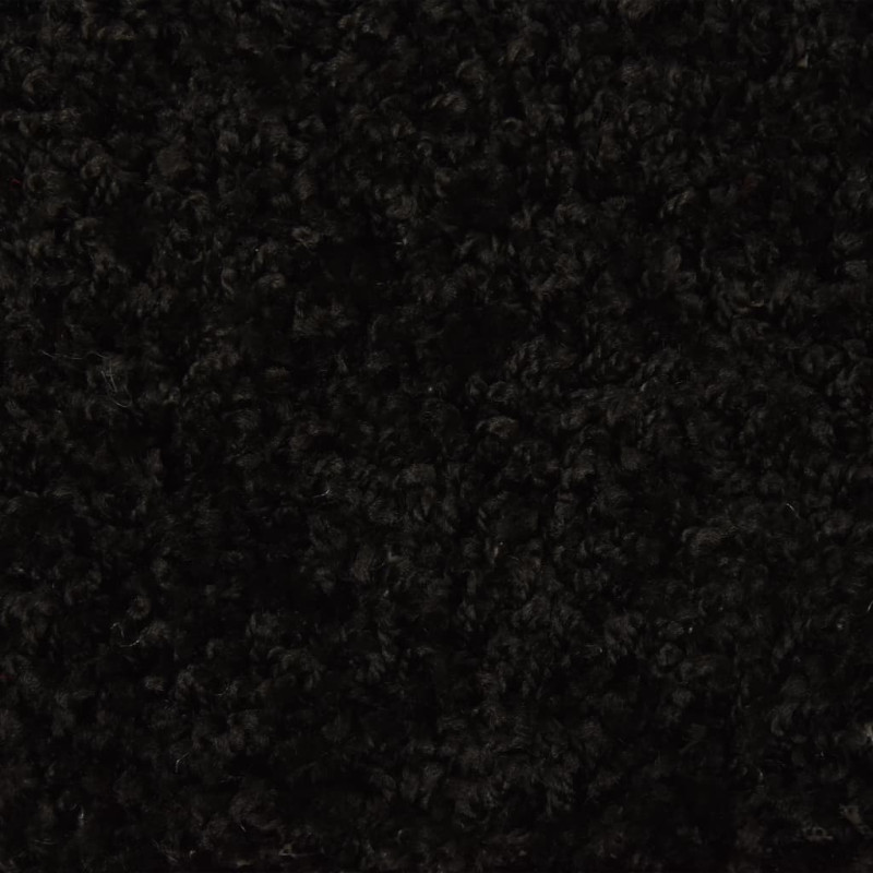 Produktbild för Trappstegsmattor 15 st 65x21x4 cm svart