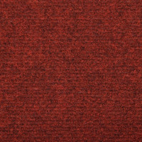 Produktbild för Trappstegsmattor 15 st nålad 65x21x4 cm röd
