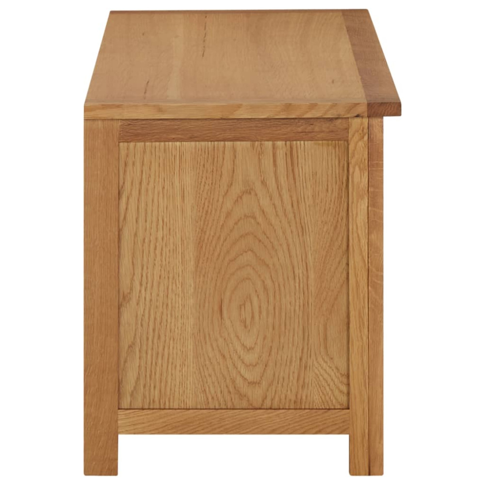 Produktbild för Skohylla 90x37x45 cm massiv ek