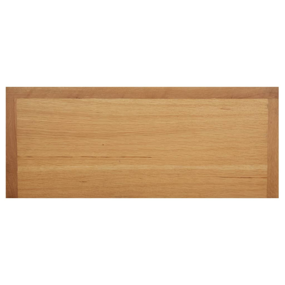 Produktbild för Skohylla 90x37x45 cm massiv ek