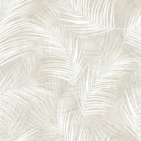 Produktbild för DUTCH WALLCOVERINGS Tapet Palm beige