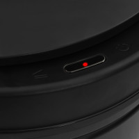 Produktbild för Soptunna med automatisk sensor 80 L kolstål svart