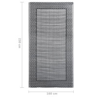 Miniatyr av produktbild för Utomhusmatta grå 160x230 cm PP