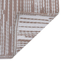 Produktbild för Utomhusmatta brun 120x180 cm PP