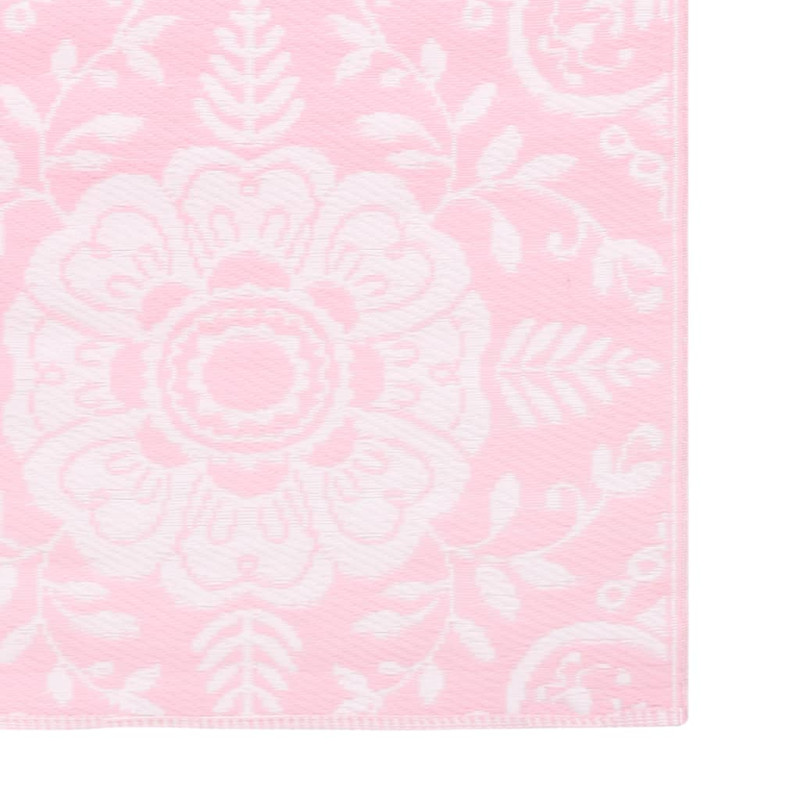 Produktbild för Utomhusmatta rosa 160x230 cm PP