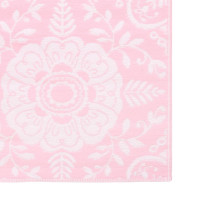 Miniatyr av produktbild för Utomhusmatta rosa 190x290 cm PP