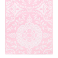 Produktbild för Utomhusmatta rosa 80x150 cm PP