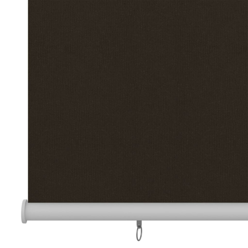 Produktbild för Rullgardin utomhus 165 (B) x 230 (H) cm brun HDPE