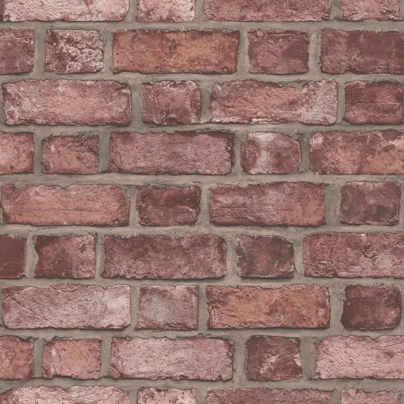 Produktbild för Noordwand Tapet Homestyle Brick Wall röd