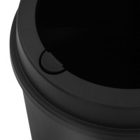 Produktbild för Dubbel sophink svart 50 L