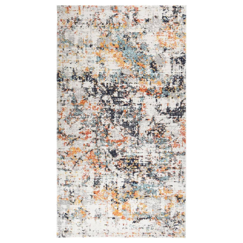 Produktbild för Utomhusmatta plattvävd 115x170 cm flerfärgad