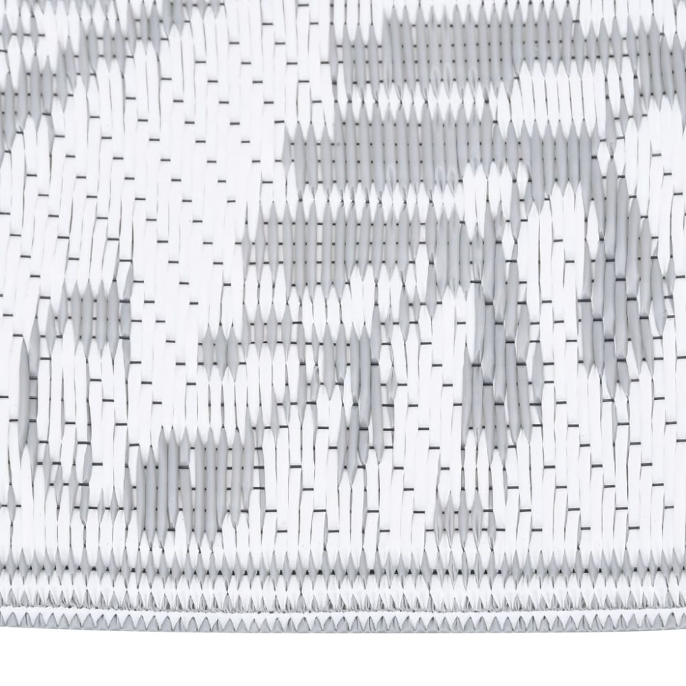 Produktbild för Utomhusmatta ARAKIL ljusgrå 140x200 cm PP