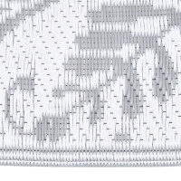 Produktbild för Utomhusmatta ARAKIL ljusgrå 140x200 cm PP
