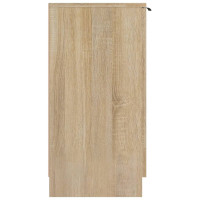 Produktbild för Skoskåp sonoma-ek 59x35x70 cm konstruerat trä