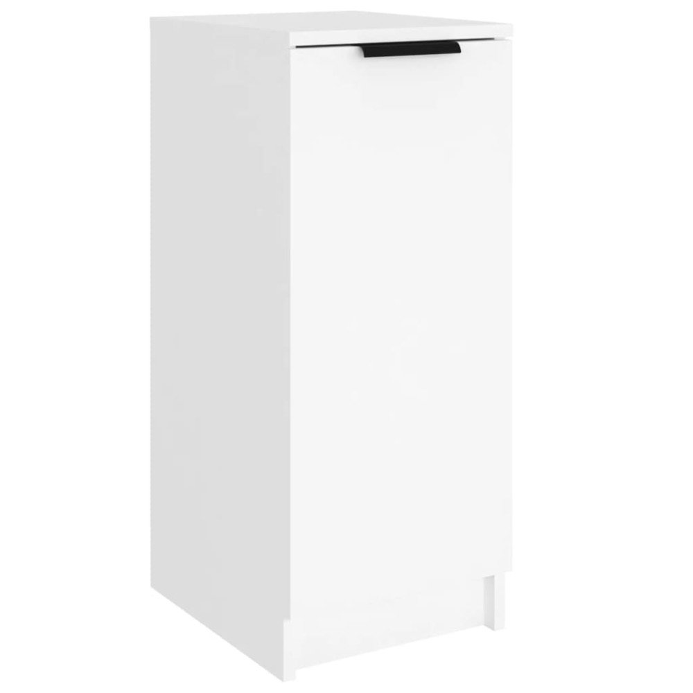 Produktbild för Skoskåp vit 30x35x70 cm konstruerat trä