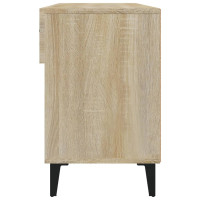 Produktbild för Skoskåp sonoma-ek 102x35x55 cm konstruerat trä
