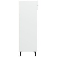 Produktbild för Skoskåp vit 60x35x105 cm konstruerat trä