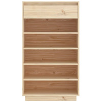 Produktbild för Skoskåp 60x34x105 cm massiv furu