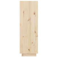 Produktbild för Skoskåp 60x34x105 cm massiv furu