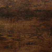 Produktbild för Skoskåp med 2 skåp rökfärgad ek 63x17x67 cm