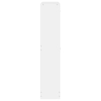 Produktbild för Skoskåp vit 59x17x81 cm konstruerat trä