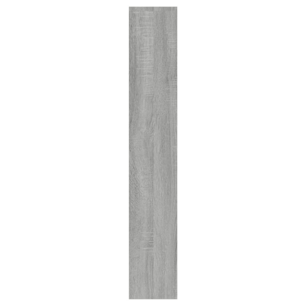 Produktbild för Skoskåp med 3 skåp grå sonoma 63x17x102,5 cm