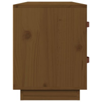 Produktbild för Skobänk honungsbrun 100x34x45 cm massiv furu