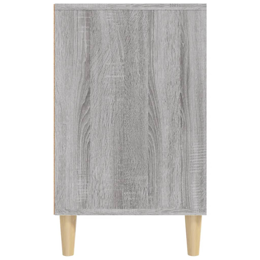 Produktbild för Skoskåp grå sonoma 102x36x60 cm konstruerat trä