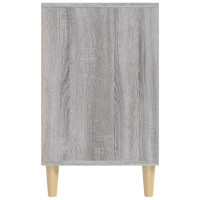 Produktbild för Skoskåp grå sonoma 102x36x60 cm konstruerat trä