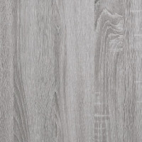 Produktbild för Skoskåp grå sonoma 102x36x60 cm konstruerat trä