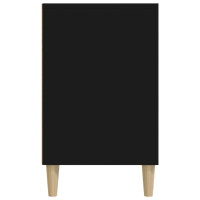 Produktbild för Skoskåp svart 102x36x60 cm konstruerat trä