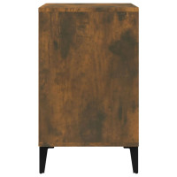 Produktbild för Skoställ rökfärgad ek 102x36x60 cm konstruerat trä