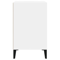 Produktbild för Skoskåp vit 102x36x60 cm konstruerat trä