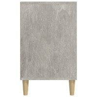 Produktbild för Skoskåp betonggrå 102x36x60 cm konstruerat trä