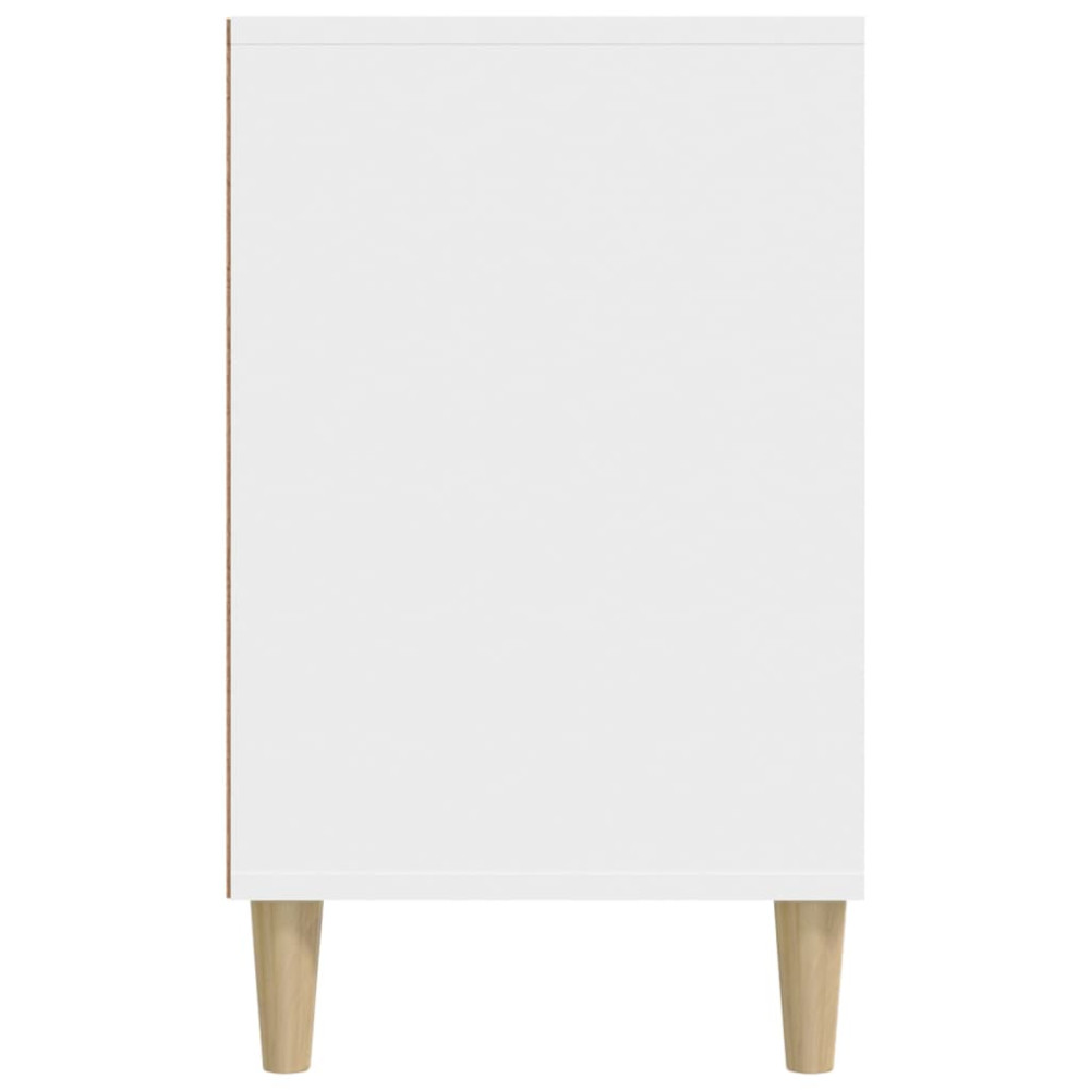 Produktbild för Skoskåp vit 102x36x60 cm konstruerat trä