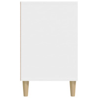 Produktbild för Skoskåp vit 102x36x60 cm konstruerat trä