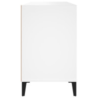 Produktbild för Skoskåp vit 102x36x60 cm konstruerat trä