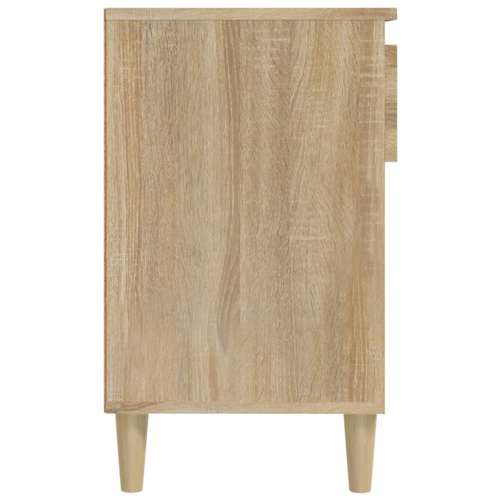 Produktbild för Skohylla sonoma-ek 102x36x60 cm konstruerat trä
