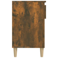 Produktbild för Skoställ rökfärgad ek 102x36x60 cm konstruerat trä