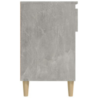 Produktbild för Skoskåp betonggrå 102x36x60 cm konstruerat trä