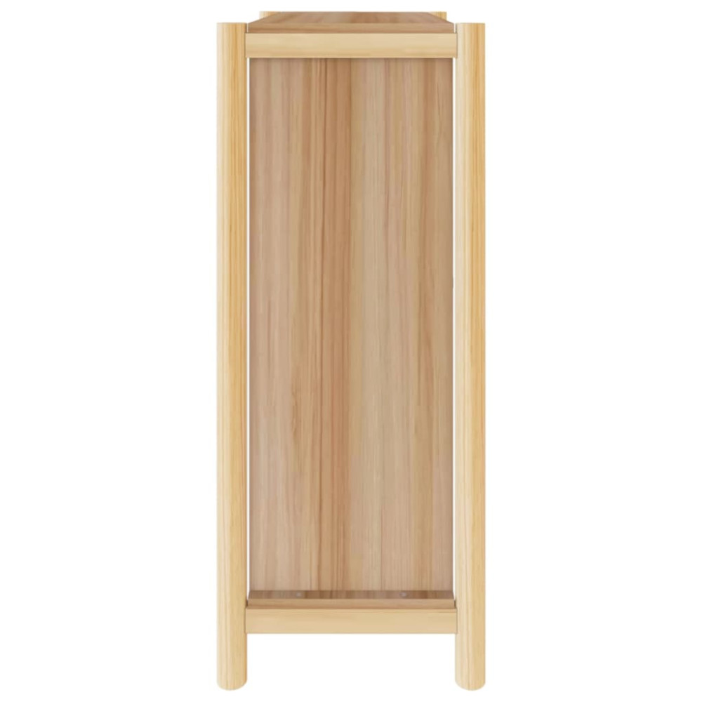 Produktbild för Skoskåp 57,5x33x80 cm konstruerat trä