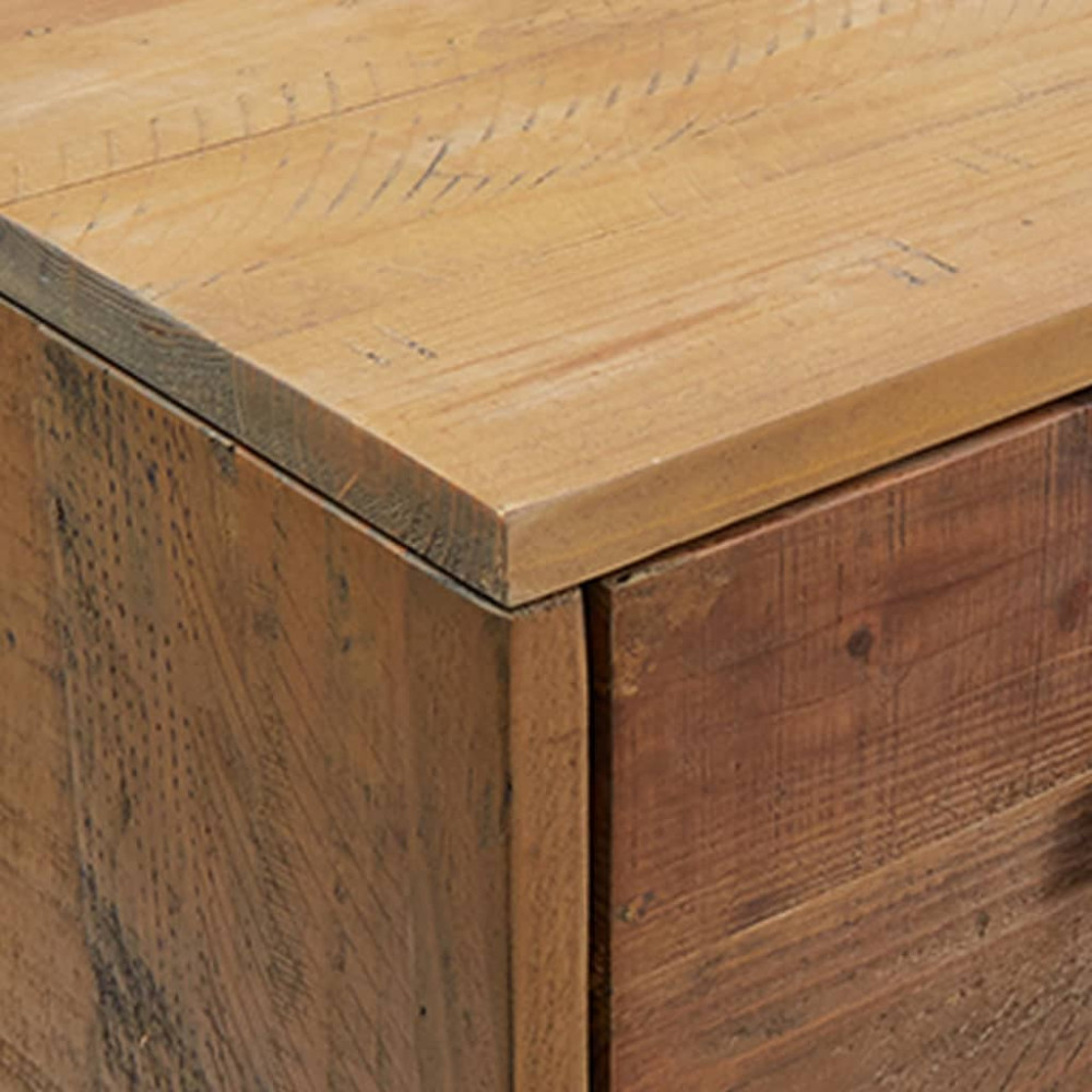 Produktbild för Skoskåp 75x40x110 cm massiv furu
